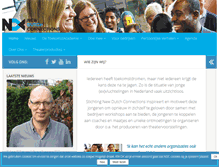 Tablet Screenshot of newdutchconnections.nl